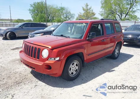 2009 Jeep Patriot Sport из США, поврежденный, VIN 1J4FF28B49D176513